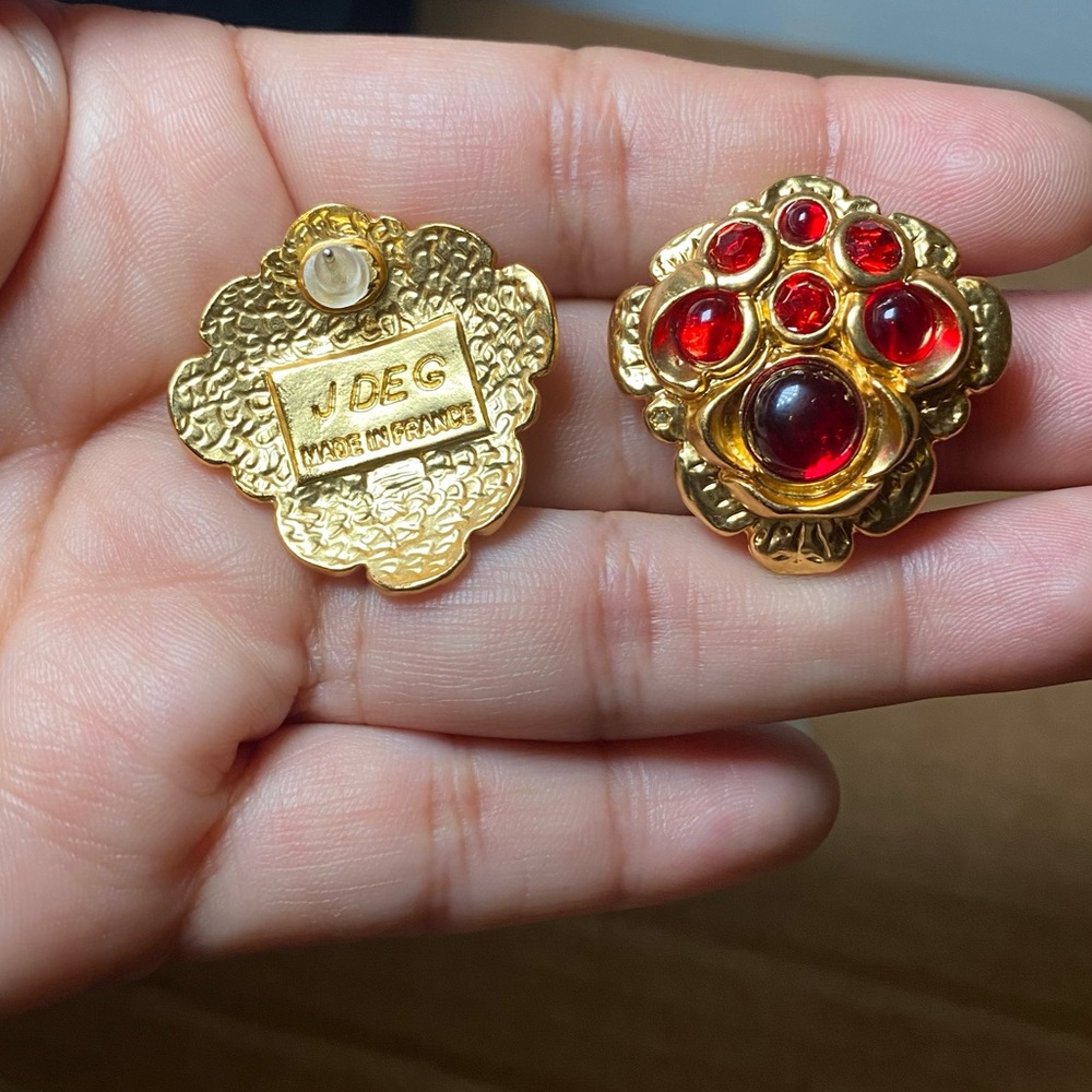 Vintage Jacky De G Earrings